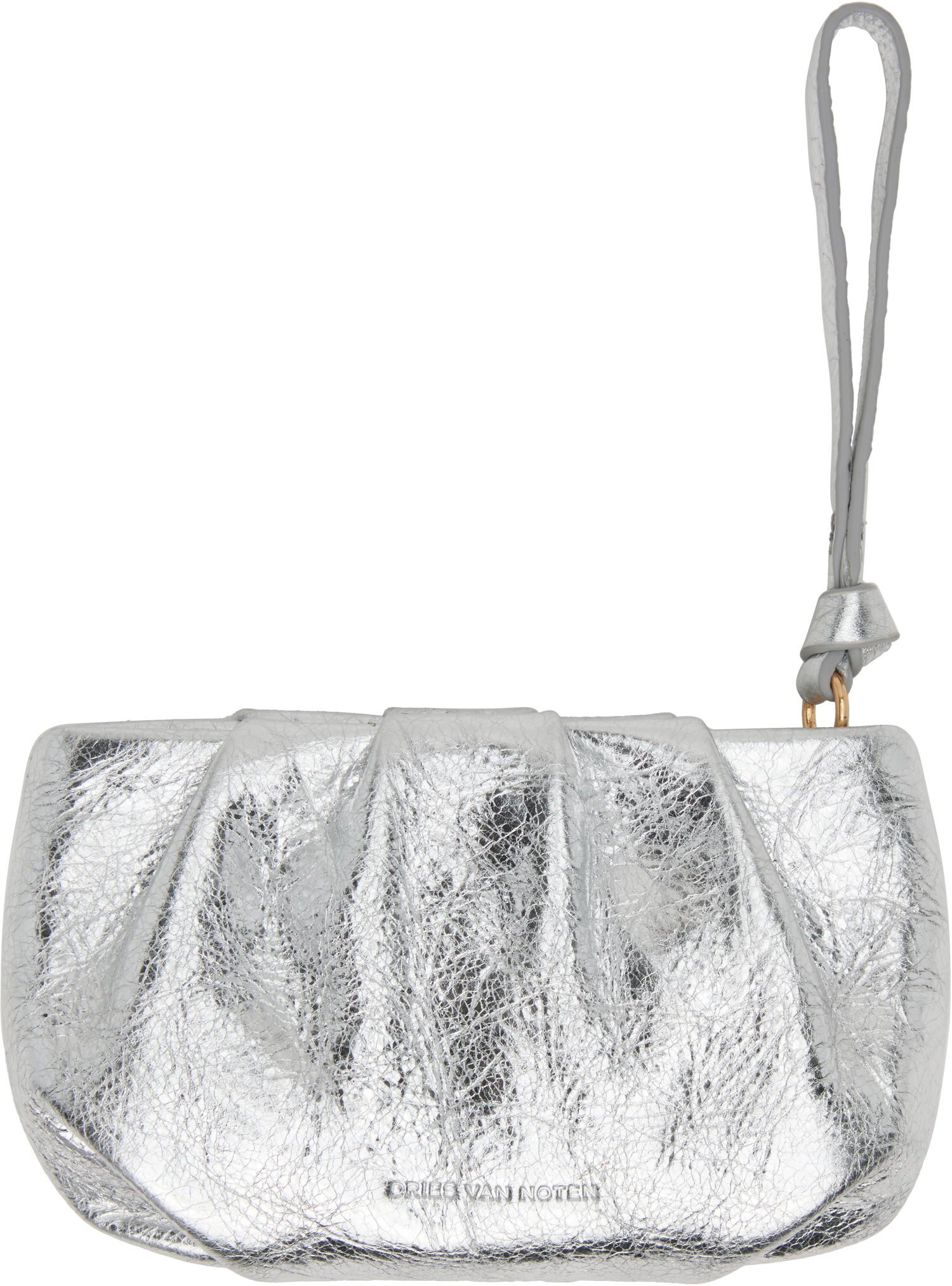Портфейл Dries Van Noten Dries Van Noten Metallic Leather Pouch Металик | 251-012110-299, 1