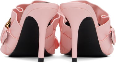 Грижа за обувките Versace Versace Jeans Couture Baroque Buckle Emily Mules Розово | E78VA3S70_E71570, 1