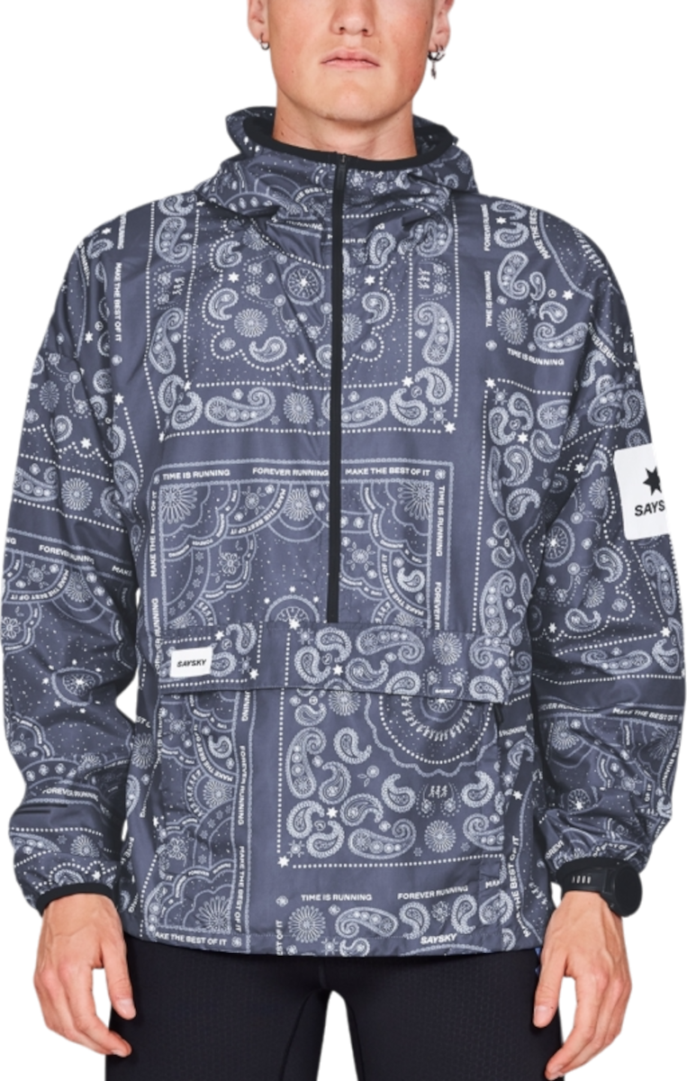 Ветровка Saysky Saysky Paisley Pace Anorak Сиво | mmrja05c1020, 0