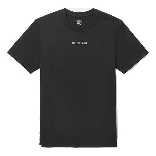 Тениска Vans Short Sleeve T-Shirt with Back Logo Черно | VN0A48C1BLK, 0