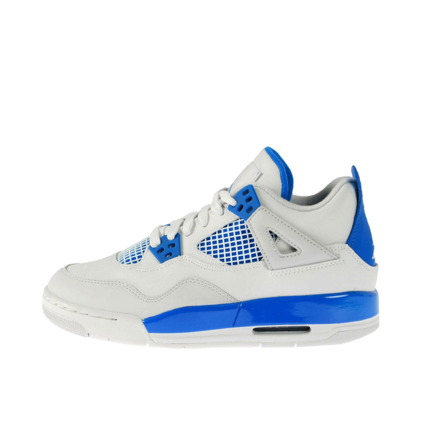 Кецове и обувки Jordan Jordan 4 Retro Military Blue Бяло | 408452-105