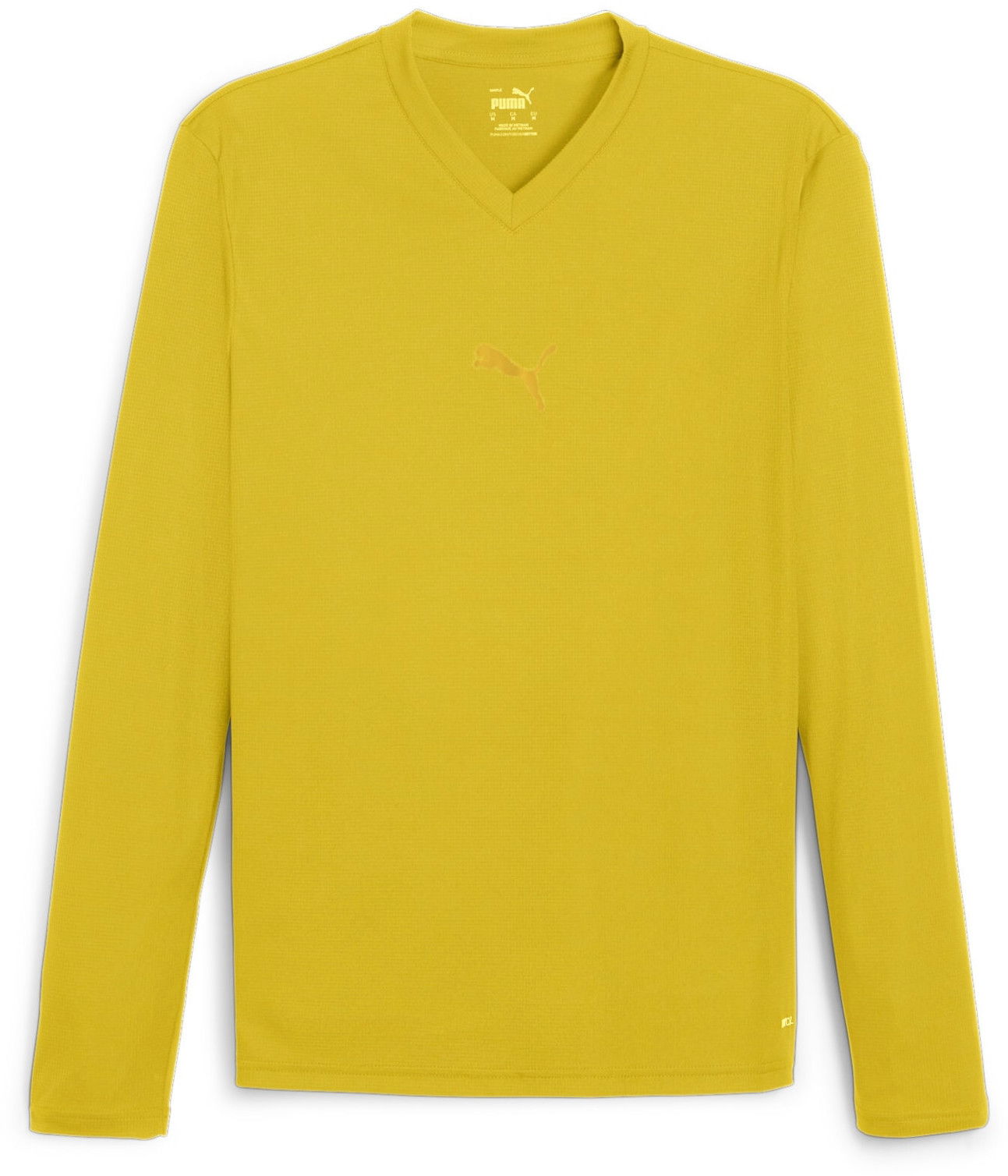 Тениска Puma Puma teamGOAL Baselayer Long Sleeve T-Shirt Жълто | 658777-07, 0