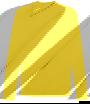 Тениска Puma Puma teamGOAL Baselayer Long Sleeve T-Shirt Жълто | 658777-07, 0