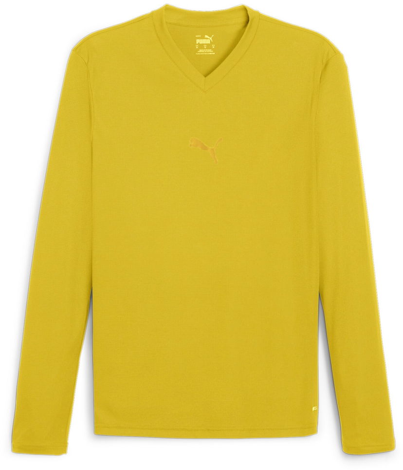 Тениска Puma Puma teamGOAL Baselayer Long Sleeve T-Shirt Жълто | 658777-07