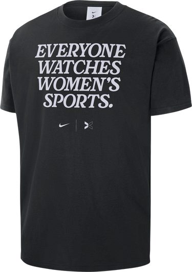 Тениска Nike T-Shirt Everyone Watches Women's Sports Черно | im0560-045-045, 0