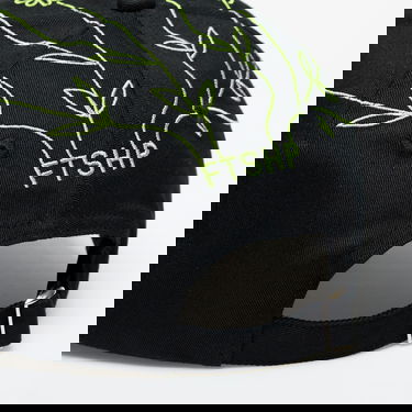 Шапка с козирка Footshop Black Baseball Cap with Flower Embroidery Черно | FTSHP_397, 4