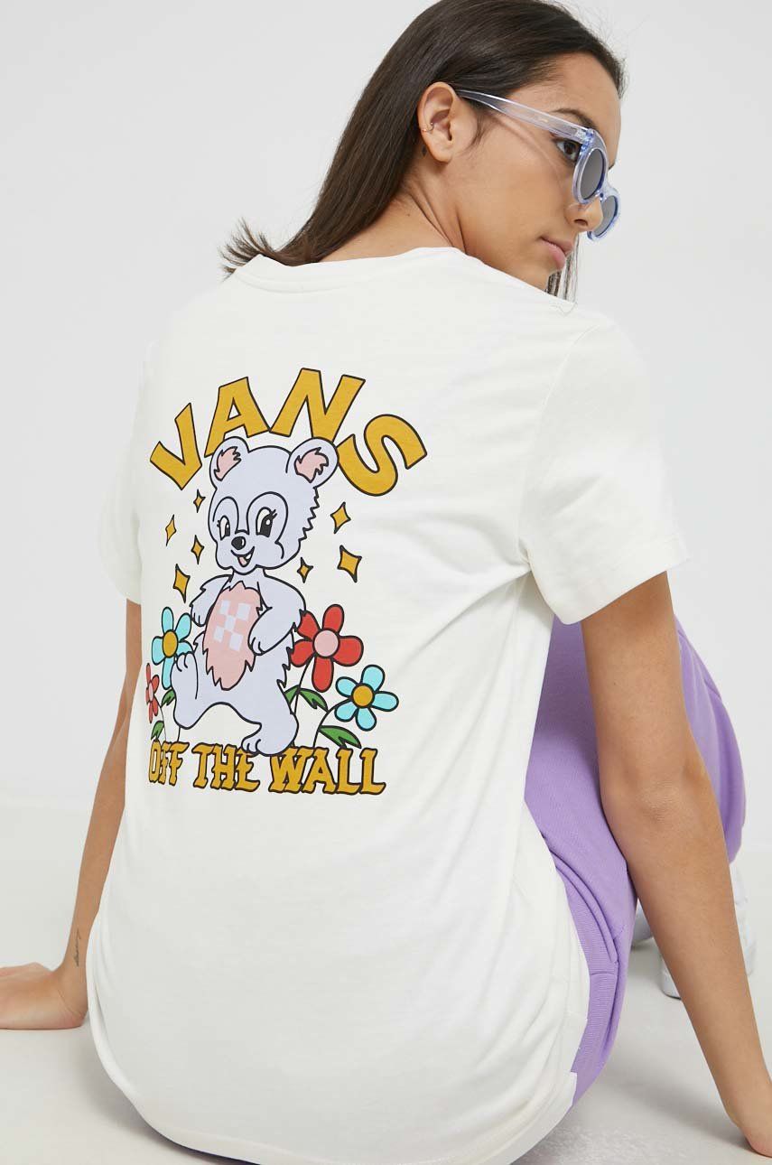 Тениска Vans Bear With Me T-Shirt Бежово | VN0A7YWGFS81, 0