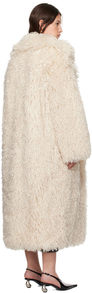 Палта Nanushka Nanushka Kilah Faux-Fur Long Coat Бежово | NU24FWOW40271, 2
