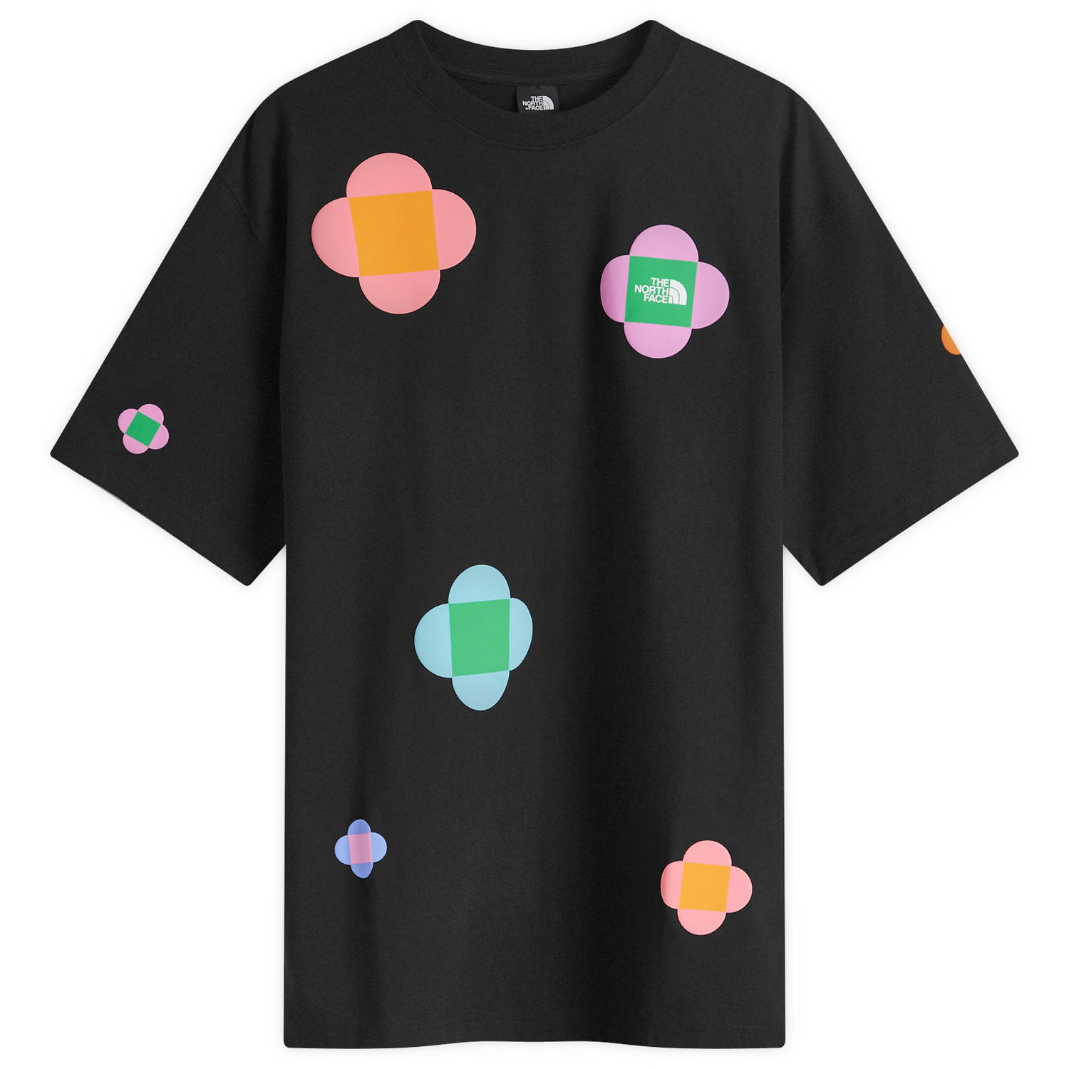 Тениска The North Face NSE x Yinka Ilori Blossom T-Shirt Черно | NF0A8AMCJK3, 0