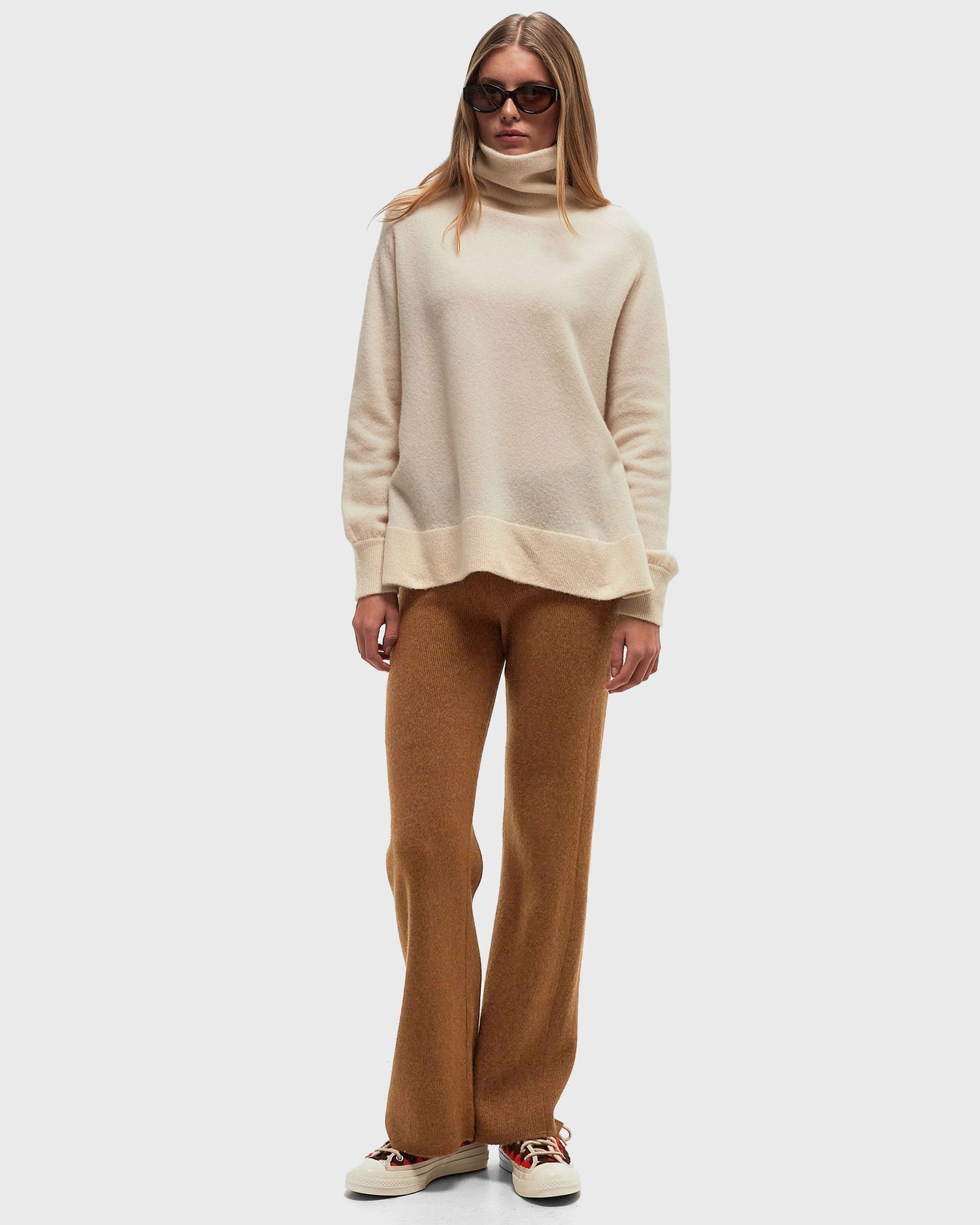 Пуловер American Vintage RAXOW Beige Pullover Sweater Бежово | RAX18FH24-NATUREL, 1
