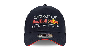 Шапка с козирка New Era Red Bull Racing Essential Blue A-Frame Trucker Cap Черно | 60357194, 4