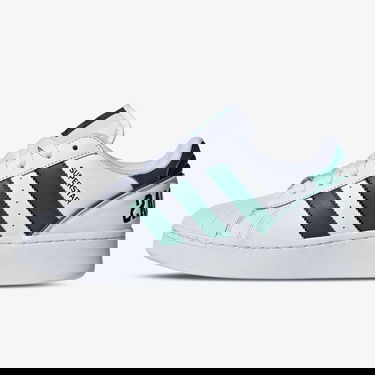 Кецове и обувки adidas Originals Superstar XLG Cloud White Collegiate Green Core Black Бяло | IE0760, 1