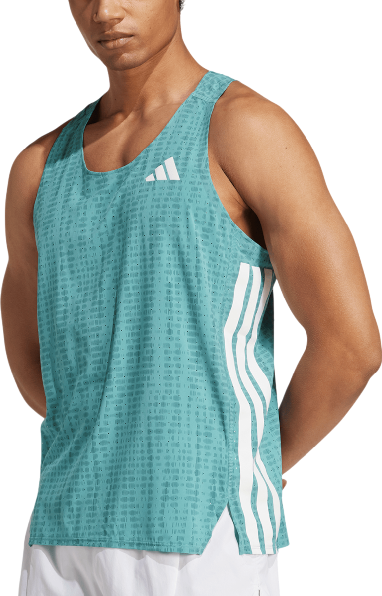 Потник adidas Performance Adizero Running Singlet Тюркоазено | jv7161