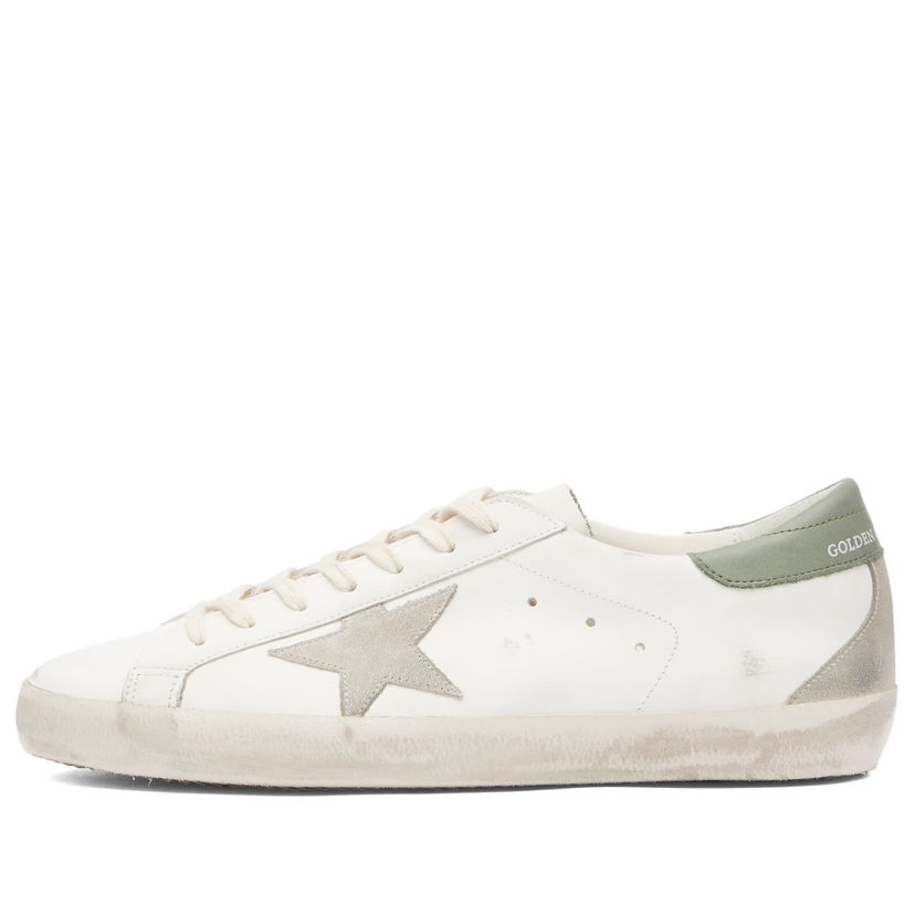 Кецове и обувки Golden Goose Super Star Leather Sneaker Бяло | GMF00102-F006899-11726