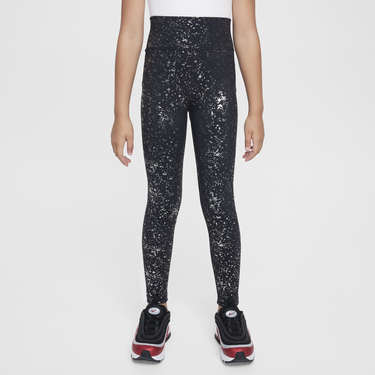 Клинове Nike Nike One Dri-FIT High-Waisted Leggings Черно | HF4410-010, 4
