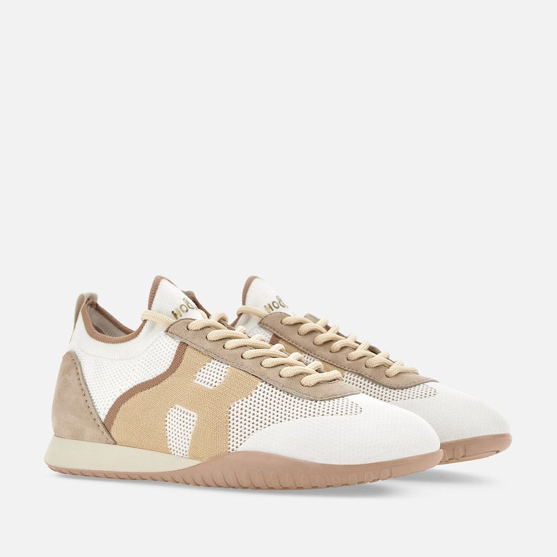 Кецове и обувки Hogan Sneakers Бежово | HXW5650EO80CR0M024, 1