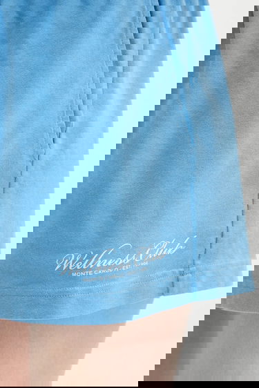 Къси панталони Sporty & Rich Sporty & Rich Wellness Club Mc Disco High Waist Shorts Синьо | SH037620081BL24, 3