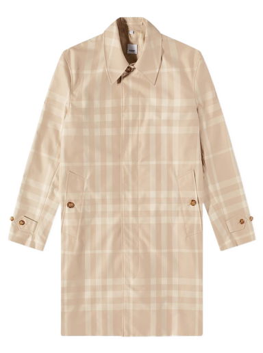 Keats Check Car Coat