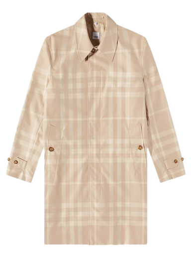 Палта Burberry Keats Check Car Coat Оранжево
 | 8068660A7464