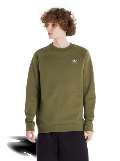 Суитчър adidas Originals Sweatshirt Essential Crew Зелено | H65674