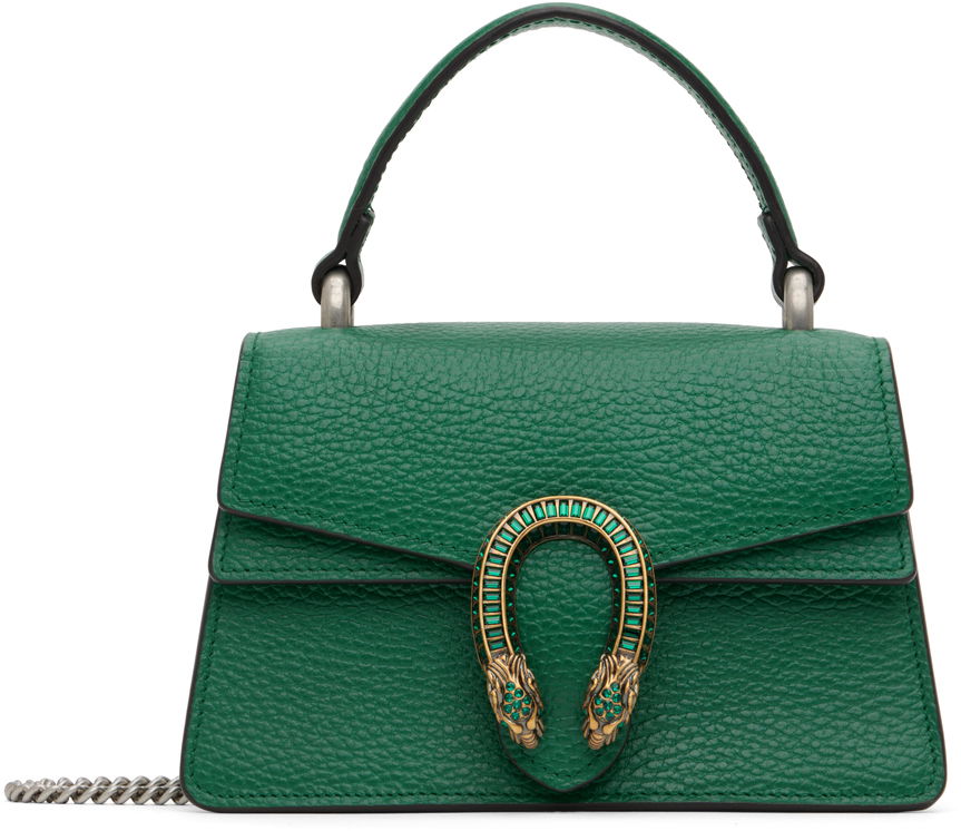 Дамска чанта Gucci Mini Dionysus Bag Зелено | 752029 CAOGX, 0