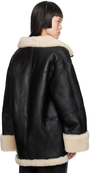 Яке TOTEME TOTEME Signature Shearling Jacket Черно | 214-122-606, 2