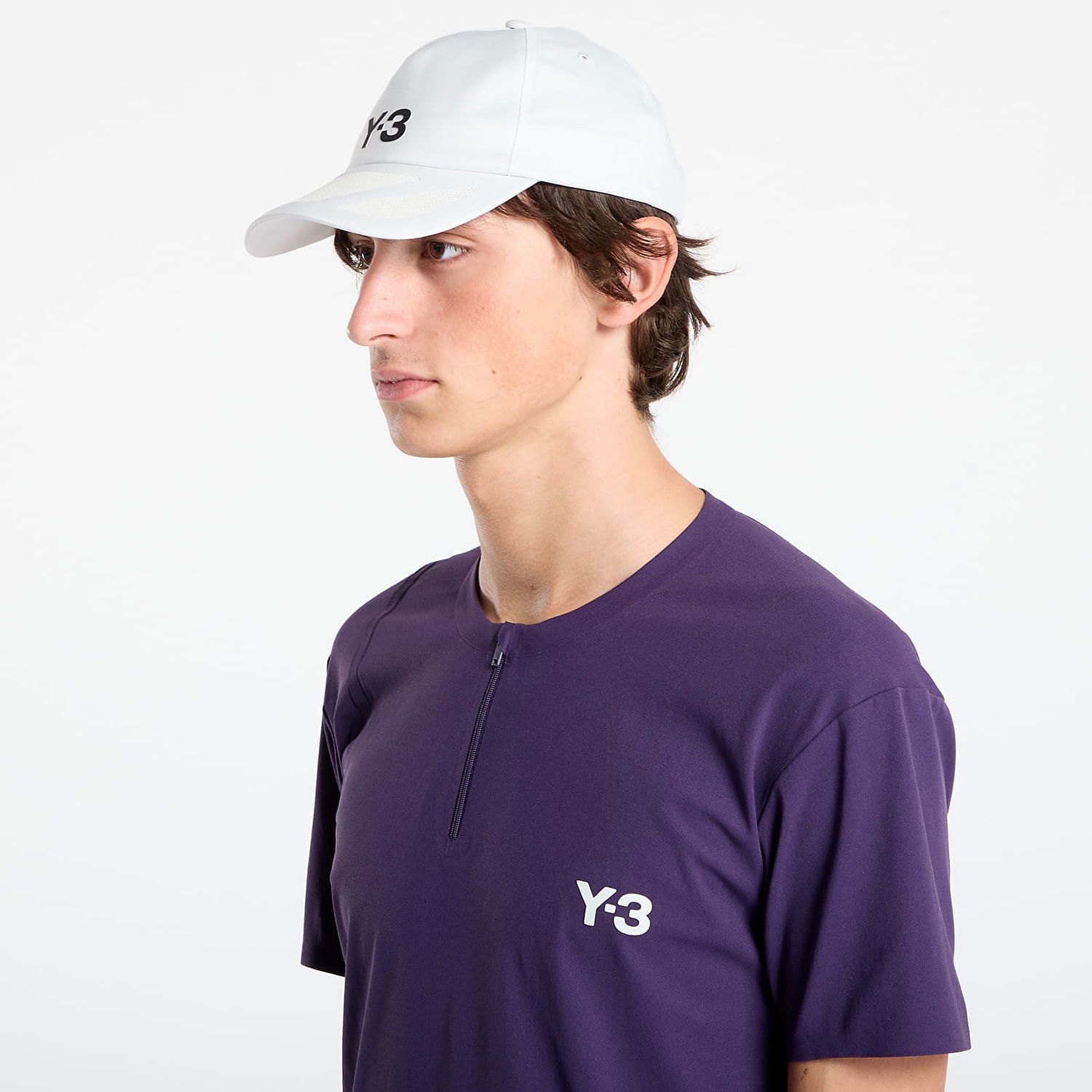 Шапка с козирка Y-3 Y-3 Clima Cap Бяло | JX8784, 1