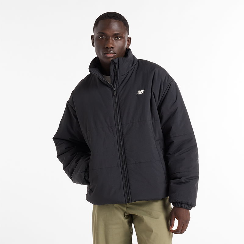 Пухо яке New Balance Puffer Jacket Черно | NBMJ44581BK