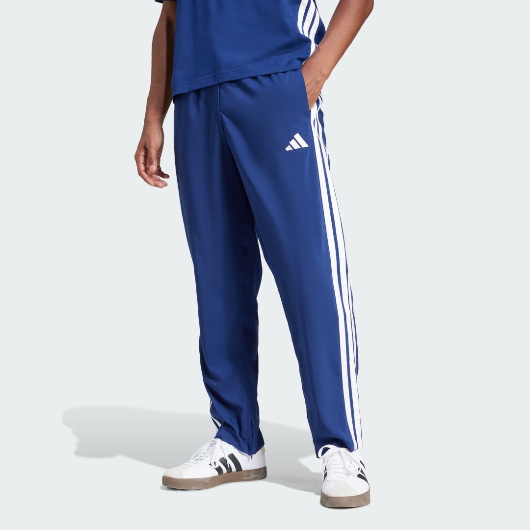Спортни панталони adidas Performance Open Hem 3-Stripes Track Pants Синьо | JE6400, 0