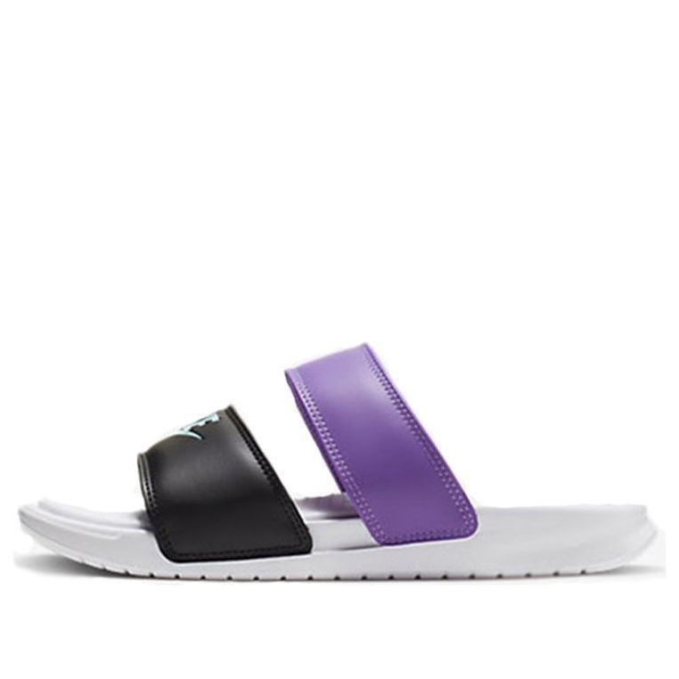 Кецове и обувки Nike Benassi Duo Ultra Slides Бяло | 819717-104, 0