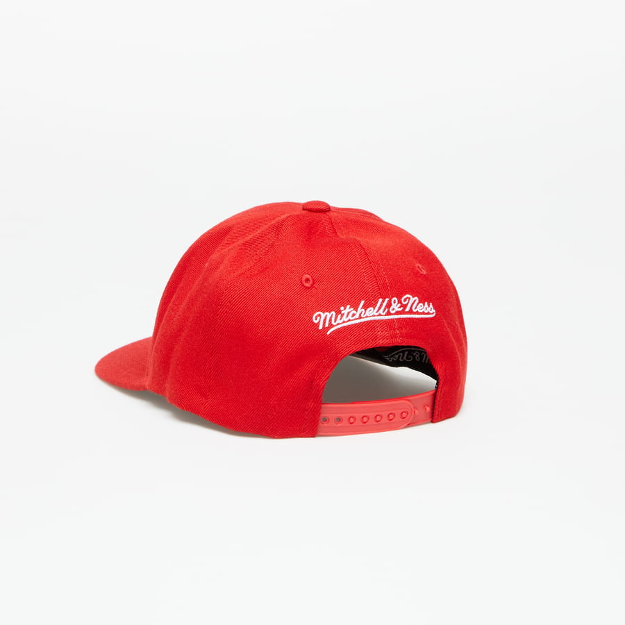 Шапка с козирка Mitchell & Ness NBA Team Ground 2.0 Stretch Snapback Bulls Червено | HHSS3257-CBUYYPPPRED1, 1