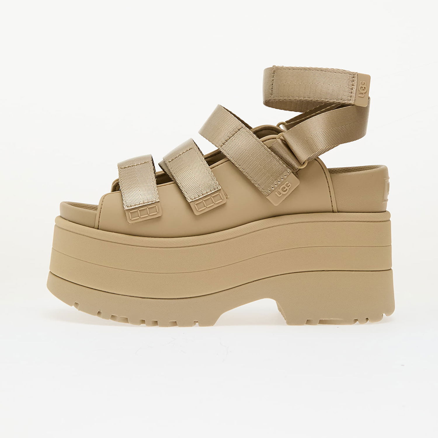 Кецове и обувки UGG UGG Goldenrise Platform Sandals Бежово | 1167431-MDSD, 0