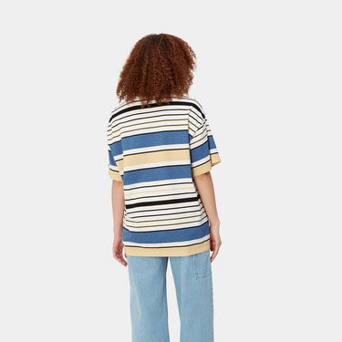 Тениска Carhartt WIP S/S Rowe T-Shirt Синьо | I033050_1ZL_60, 2