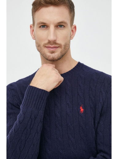 Пуловер Polo by Ralph Lauren Jersey Pullover Тъмно синьо | 710876762002