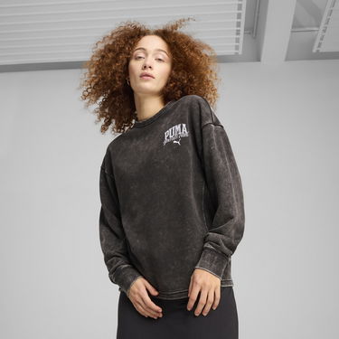 Пуловер Puma CLASS Comfort Washed Crew Sweatshirt Черно | 685032_01, 0