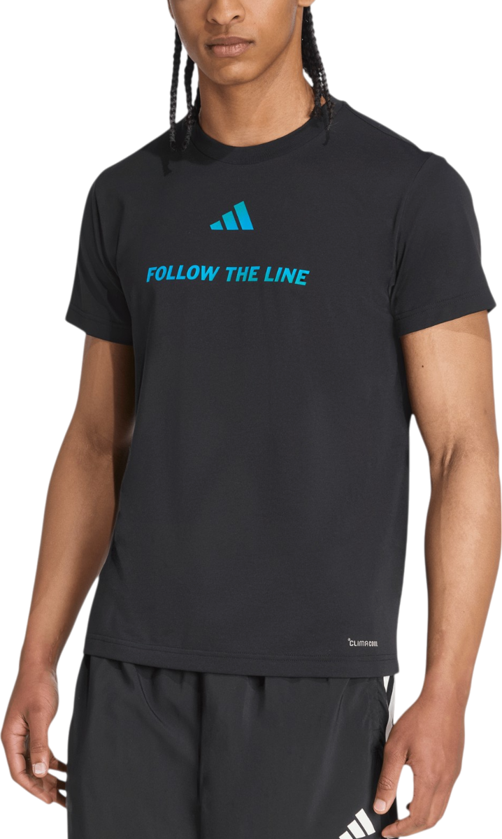 Тениска adidas Originals Follow the Line T-Shirt Черно | jx3181, 0