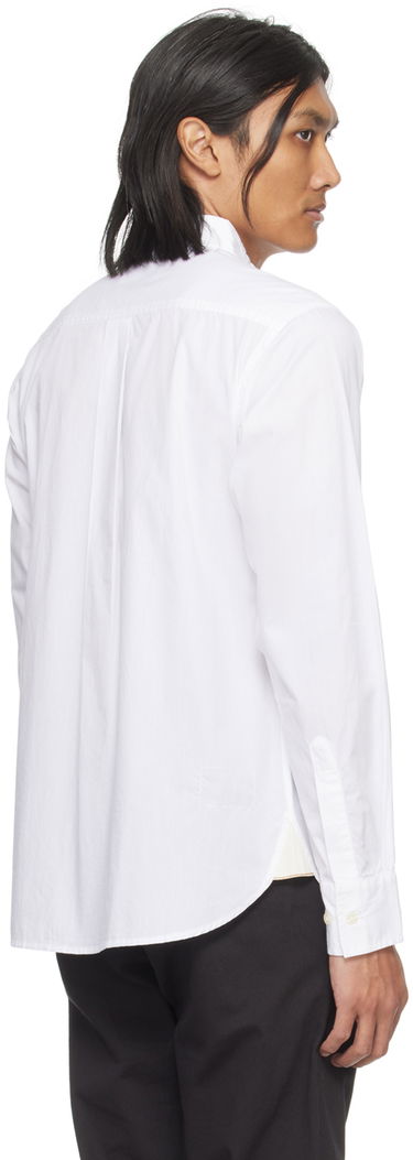 Риза Universal Works Universal Works Frill Shirt Бяло | P2926, 2