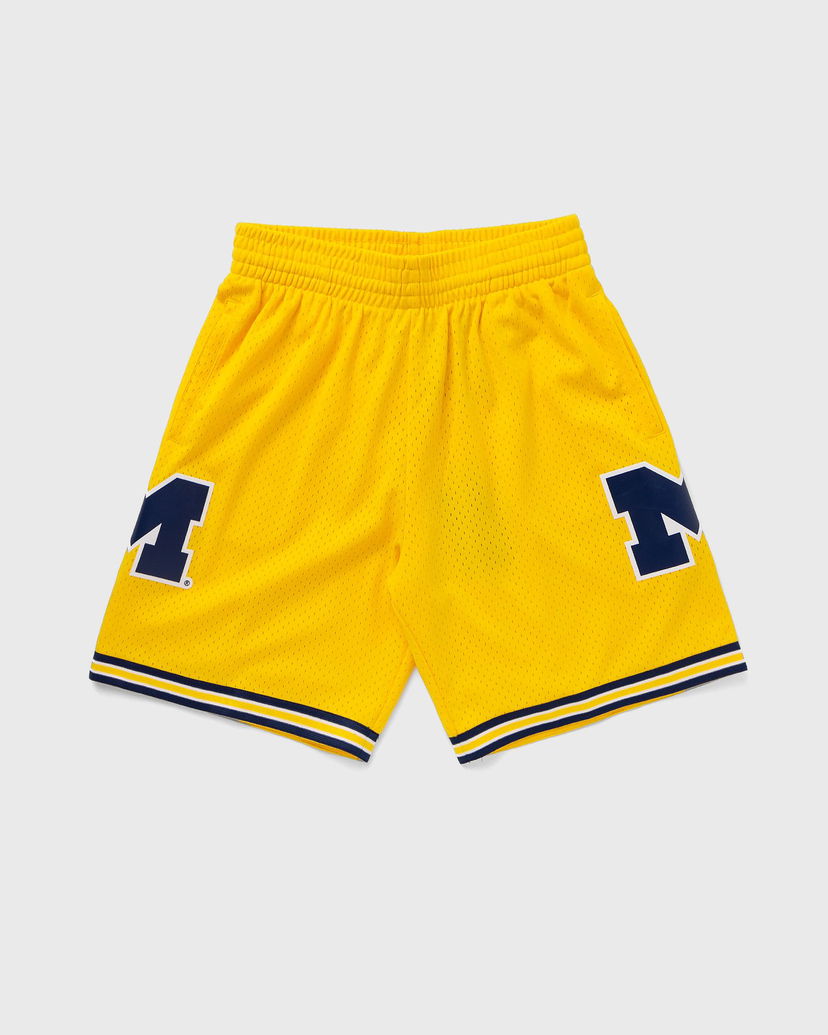 Къси панталони Mitchell & Ness Mitchell & Ness 1991 Michigan Wolverines Swingman Shorts Жълто | SMSH6224-UMI91PPPYELL