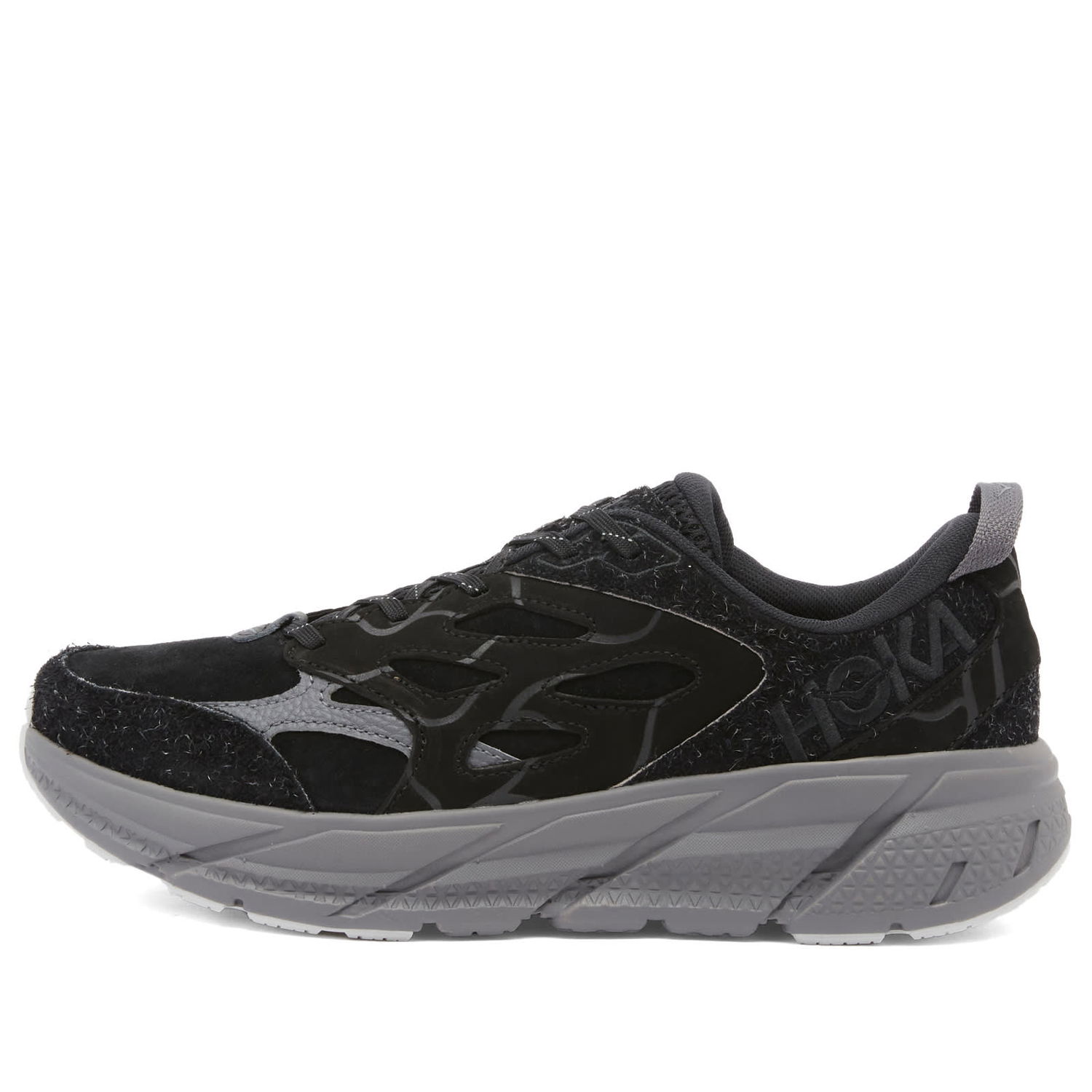 Кецове и обувки Hoka One One Clifton L Suede TP Черно | 1150910-BCKST, 0