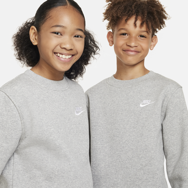 Суитчър Nike Nike Sportswear Club Fleece Crewneck Sweatshirt Сиво | FD3006-063, 2