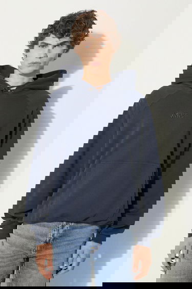 Суитчър Vans Premium Classics LX Smooth Fleece Lace-Up Hoodie Тъмно синьо | VN000GZ1D6Q1, 0