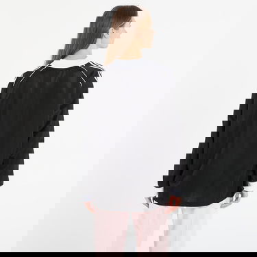 Фланелка adidas Originals 3S Jaquard Long Sleeve Jersey Черно | KD2897, 2