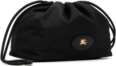Раници и чанти Burberry Burberry Drawstring Pouch Черно | 8111317, 1