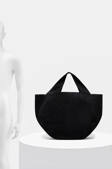Голяма пазарска чанта JW Anderson JW Anderson Maxi Tote Bag Черно | HB0651.FA0388.999, 5