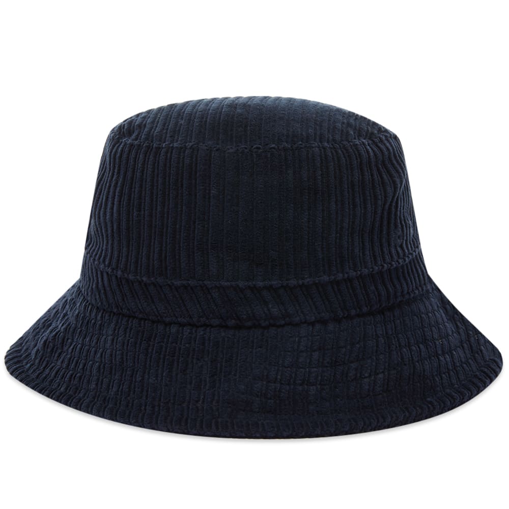 Шапка A.P.C. Mark Corduroy Bucket Hat Тъмно синьо | COEZQ-M24096-IAK, 0