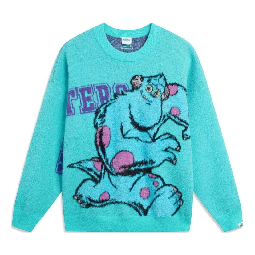 Пуловер Li-Ning Disney Monster University Graphic Sweatshirt Синьо | AMBT141-2