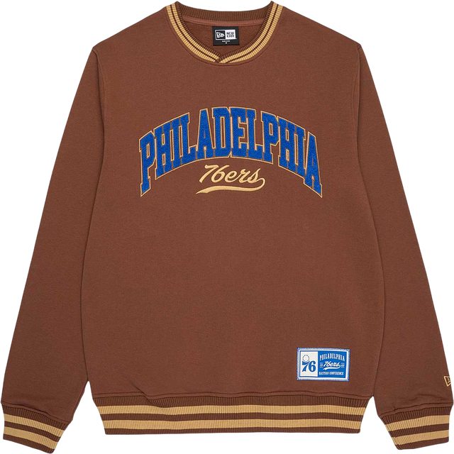 NBA Philadelphia 76ers Striped V-Neck Sweatshirt