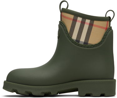 Кецове и обувки Burberry Burberry Marsh Stamp Low Rubber Boots Зелено | 8111711, 2