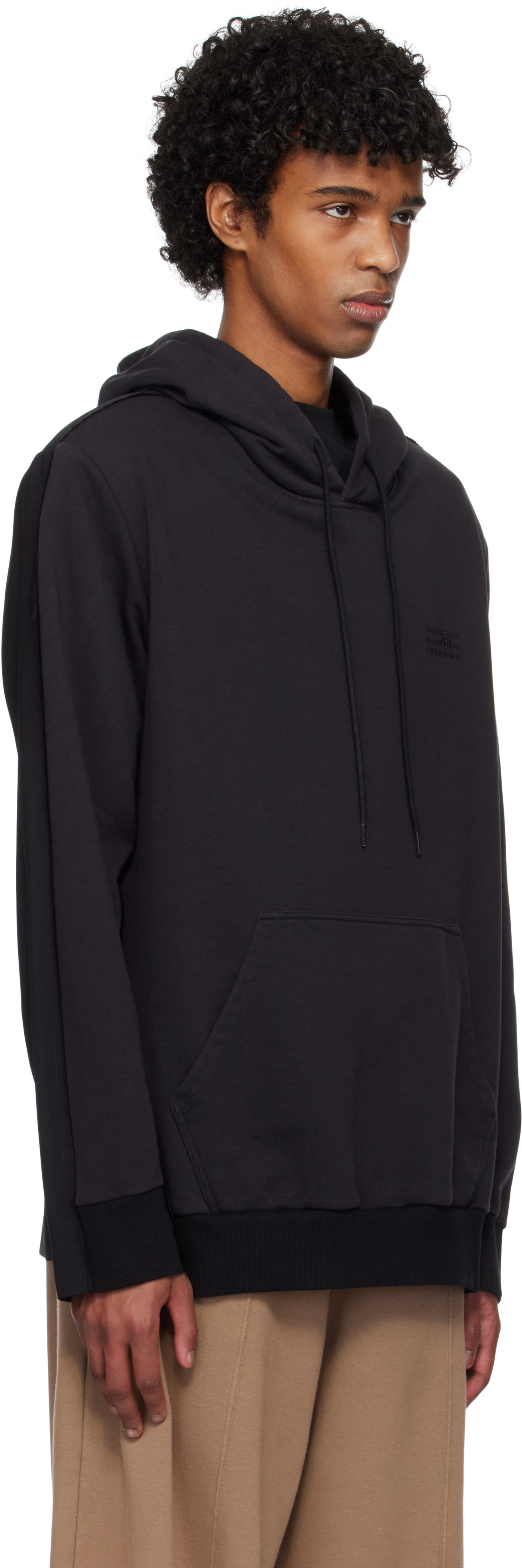 Суитчър Maison Margiela MM6 Maison Margiela Paneled Hoodie Черно | SH0GU0022 MTJ018, 1