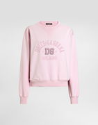 Dolce & Gabbana Raised DG Embroidery Jersey Sweatshirt